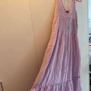 Size large, purple, free people dress, tags on